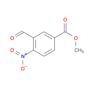 148625-35-8 Benzoic acid, 3-formyl-4-nitro-, methyl ester