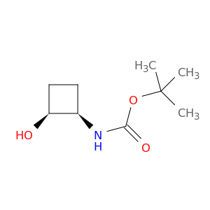 1486477-55-7 tert-Butyl N-[(1R,2S)-2-hydroxycyclobutyl]carbamate