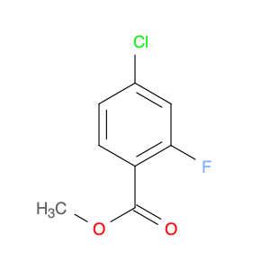 148893-72-5 Benzoic acid, 4-chloro-2-fluoro-, methyl ester