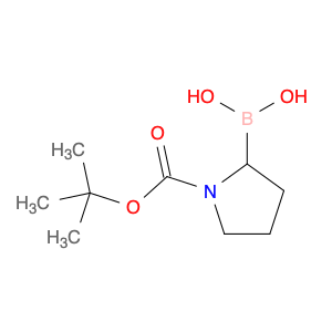 1-Pyrrolidinecarboxylic acid, 2-borono-, 1-(1,1-dimethylethyl) ester