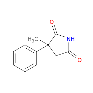 2,5-Pyrrolidinedione, 3-methyl-3-phenyl-