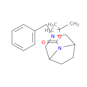 3,8-Diazabicyclo[3.2.1]octane-8-carboxylic acid, 3-(phenylmethyl)-, 1,1-dimethylethyl ester