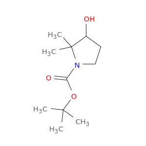 1497778-22-9 tert-butyl 3-hydroxy-2,2-dimethylpyrrolidine-1-carboxylate