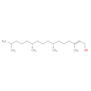 150-86-7 2-Hexadecen-1-ol, 3,7,11,15-tetramethyl-, (2E,7R,11R)-