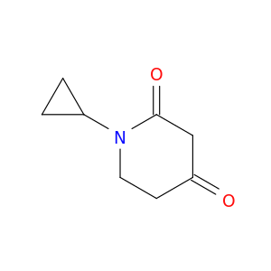 1501330-86-4 2,4-Piperidinedione, 1-cyclopropyl-