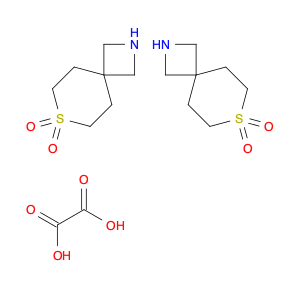 1501856-47-8 7-Thia-2-azaspiro[3.5]nonane, 7,7-dioxide, ethanedioate (2:1)