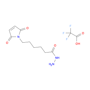 1H-Pyrrole-1-hexanoic acid, 2,5-dihydro-2,5-dioxo-, hydrazide, 2,2,2-trifluoroacetate (1:1)