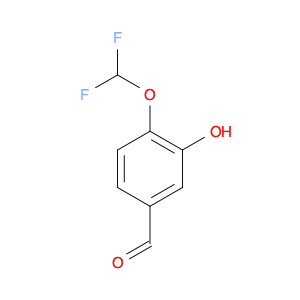 151103-08-1 Benzaldehyde, 4-(difluoromethoxy)-3-hydroxy-