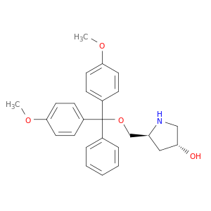 151953-64-9 3-Pyrrolidinol, 5-[[bis(4-methoxyphenyl)phenylmethoxy]methyl]-,(3R,5S)-