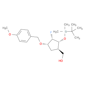 1523530-54-2 [(1R,2R,3S,4S)-2-[(tert-butyldimethylsilyl)oxy]-3-fluoro-4-[(4-methoxyphenyl)methoxy]cyclopentyl]methanol