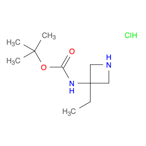 1523606-47-4 tert-butyl N-(3-ethylazetidin-3-yl)carbamate hydrochloride