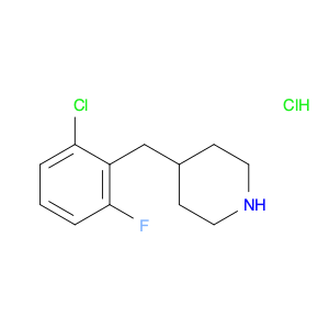 1523618-16-7 4-[(2-Chloro-6-fluoro-phenyl)methyl]piperidine hydrochloride