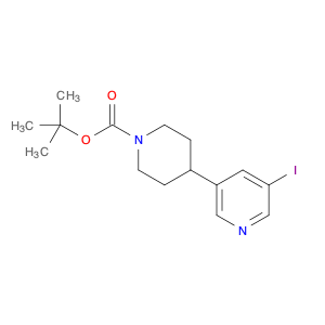 1523618-23-6 tert-Butyl 4-(5-iodopyridin-3-yl)piperidine-1-carboxylate