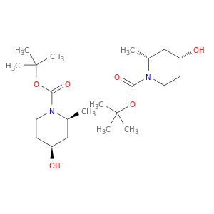 1-Piperidinecarboxylic acid, 4-hydroxy-2-methyl-, 1,1-dimethylethylester, cis-