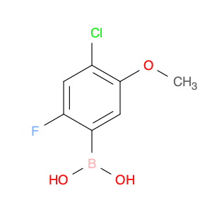 153122-60-2 (4-chloro-2-fluoro-5-methoxyphenyl)boronic acid