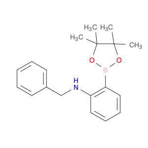 1535182-67-2 N-benzyl-2-(4,4,5,5-tetramethyl-1,3,2-dioxaborolan-2-yl)aniline