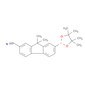 1539314-85-6 9,9-Dimethyl-7-(4,4,5,5-tetramethyl-1,3,2-dioxaborolan-2-yl)-9H-fluorene-2-carbonitrile