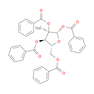 15397-15-6 1,2,3,5-Tetra-O-benzoyl-2-C-methyl-beta-D-ribofuranose