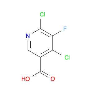 3-Pyridinecarboxylic acid, 4,6-dichloro-5-fluoro-