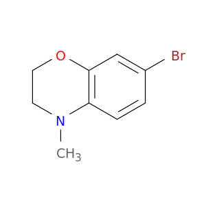 154264-95-6 7-BROMO-4-METHYL-3,4-DIHYDRO-2H-1,4-BENZOXAZINE