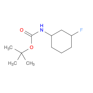 1546332-14-2 tert-butyl N-(3-fluorocyclohexyl)carbamate