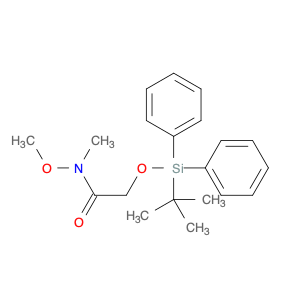 154698-93-8 2-((tert-Butyldiphenylsilyl)oxy)-N-methoxy-N-methylacetamide