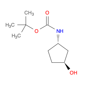 154737-89-0 Carbamic acid, (3-hydroxycyclopentyl)-, 1,1-dimethylethyl ester, (1S-trans)-