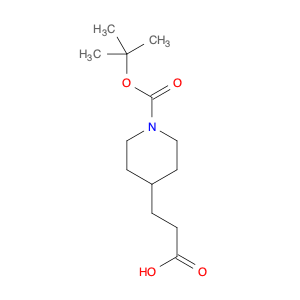 154775-43-6 1-BOC-PIPERIDIN-4-YLPROPIONIC ACID