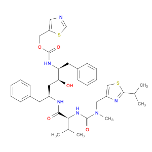 155213-67-5 2,7,10,12-Tetraazatridecanoic acid, 4-hydroxy-12-methyl-9-(1-methylethyl)-13-[2-(1-methylethyl)-4-thiazolyl]-8,11-dioxo-3,6-bis(phenylmethyl)-, 5-thiazolylmethyl ester, (3S,4S,6S,9S)-