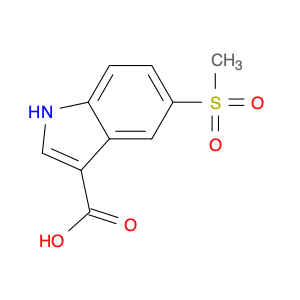 1554072-83-1 5-methanesulfonyl-1H-indole-3-carboxylic acid