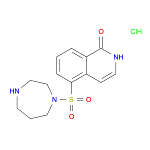 155558-32-0 1(2H)-Isoquinolinone, 5-[(hexahydro-1H-1,4-diazepin-1-yl)sulfonyl]-, hydrochloride (1:1)