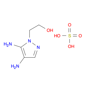 1H-Pyrazole-1-ethanol, 4,5-diamino-, sulfate (1:1)