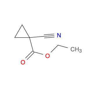 Cyclopropanecarboxylic acid, 1-cyano-, ethyl ester