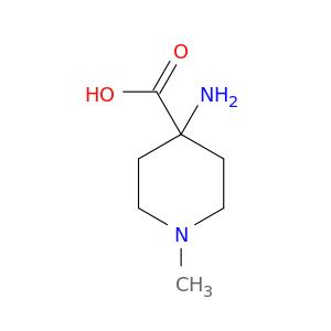 4-Piperidinecarboxylic acid, 4-amino-1-methyl-