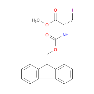 156017-42-4 (R)-methyl 2-((((9H-fluoren-9-yl)methoxy)carbonyl)amino)-3-iodopropanoate