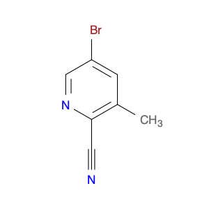 156072-86-5 2-Pyridinecarbonitrile, 5-bromo-3-methyl-