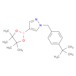 1562304-58-8 1-(4-(tert-butyl)benzyl)-4-(4,4,5,5-tetramethyl-1,3,2-dioxaborolan-2-yl)-1H-pyrazole