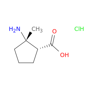 156292-34-1 Cyclopentanecarboxylic acid, 2-amino-2-methyl-, hydrochloride, (1R,2S)-rel- (9CI)