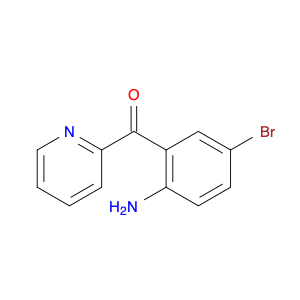 1563-56-0 Methanone, (2-amino-5-bromophenyl)-2-pyridinyl-