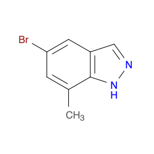 156454-43-2 1H-Indazole, 5-bromo-7-methyl-