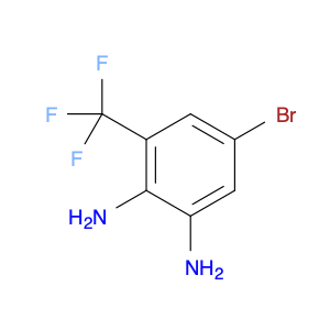 1,2-Benzenediamine, 5-bromo-3-(trifluoromethyl)-