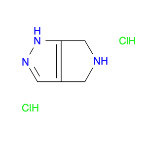 Pyrrolo[3,4-c]pyrazole, 1,4,5,6-tetrahydro-, hydrochloride (1:2)