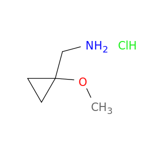 (1-methoxycyclopropyl)methanaminehydrochloride