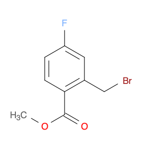 157652-28-3 Benzoic acid, 2-(bromomethyl)-4-fluoro-, methyl ester