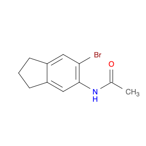 157701-33-2 Acetamide, N-(6-bromo-2,3-dihydro-1H-inden-5-yl)-