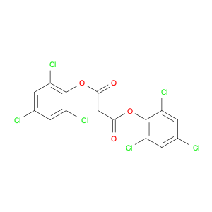 Propanedioic acid, 1,3-bis(2,4,6-trichlorophenyl) ester