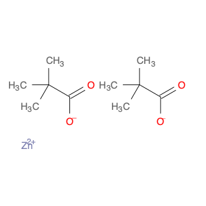 15827-10-8 Propanoic acid, 2,2-dimethyl-, zinc salt (2:1)