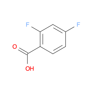 1583-58-0 Benzoic acid, 2,4-difluoro-