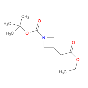 3-Azetidineacetic acid, 1-[(1,1-dimethylethoxy)carbonyl]-, ethyl ester