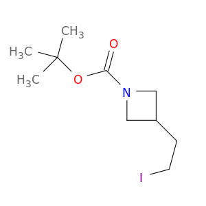 158602-36-9 1-Azetidinecarboxylic acid, 3-(2-iodoethyl)-, 1,1-dimethylethyl ester